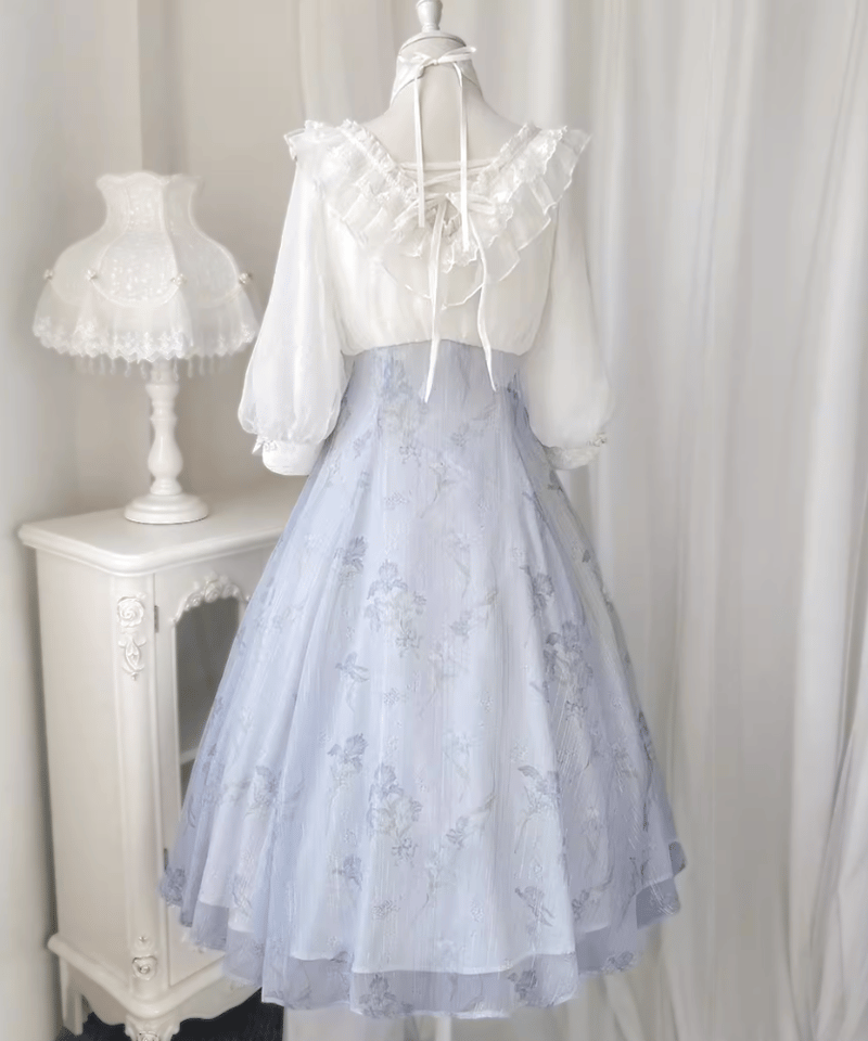 d.Alice】 アイリス ワンピース ライトブルー | d.Alice (ディー