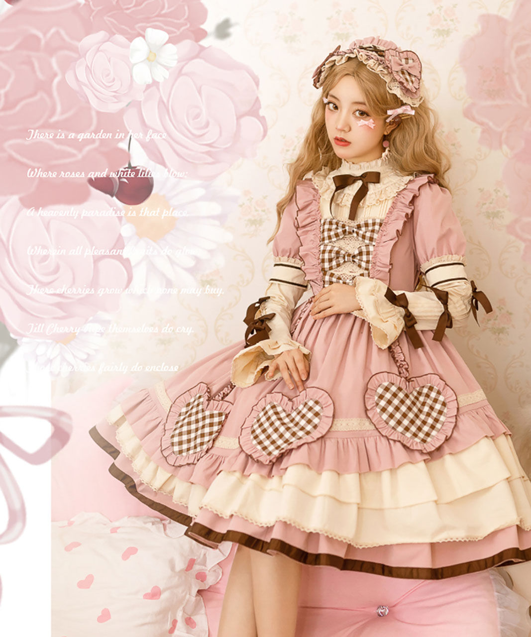 d.Alice】リトルチェリー ワンピース ロリィタ | d.Alice (ディー