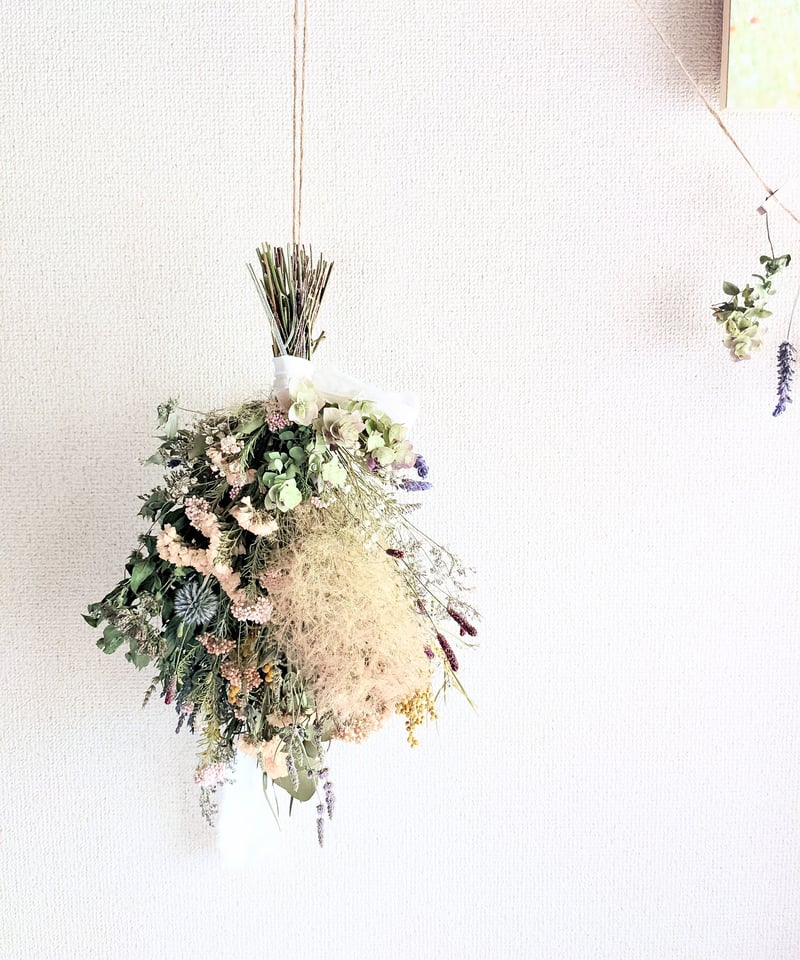 アイビー様ご確認用　スモークツリーのグラデーションスワッグセット アイビー様ご確認用 スモークツリーのグラデーションスワッグセット