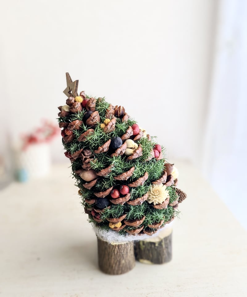 ドイツトウヒ 80個 マツボックリ 松ぼっくり クリスマス 飾り 正月