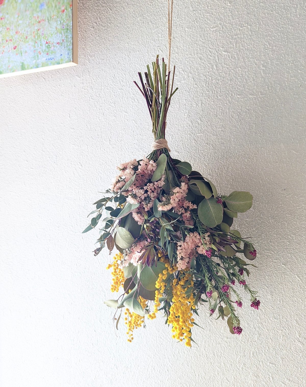 専用＊ミモザ&オクラ　ドライフラワースワッグ 専用＊ミモザ&オクラ ドライフラワースワッグ 【公式通販】