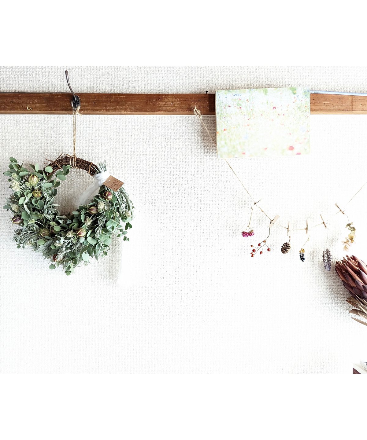 ユーカリグニーとニゲラ、エリンジューム、シルバーキングワームウッド