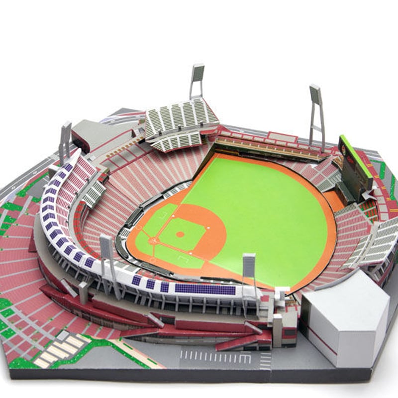 つくる ぴあペーパークラフト MazdaZoom-Zoomスタジアム広島 | Paper Cr