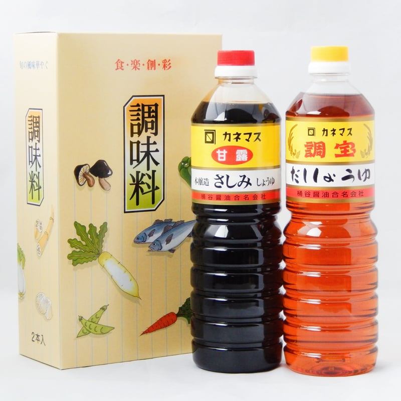 醤油2種詰め合わせギフトセット | 桶谷醤油合名会社オンラインショップ