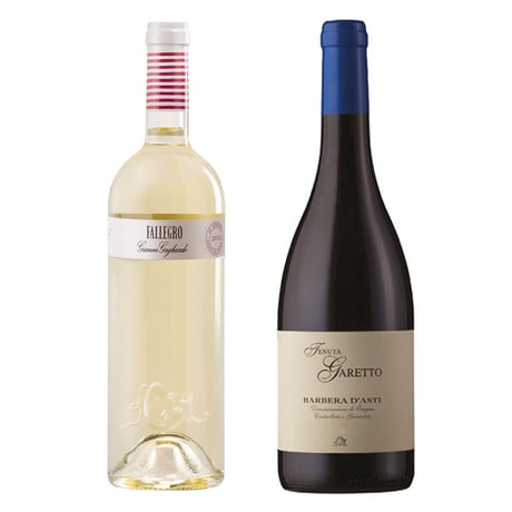 【Duoセレクション】スローフードに合うイタリアワイン（白・赤）２本 セット
