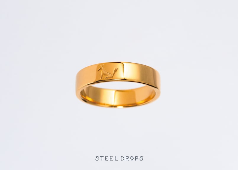 HIEROGLYPH RING 「セト神」silver 18kgp | STEEL DROPS HIEROGLYPH RING 「セト神」silver 18kgp | STEEL DROPS