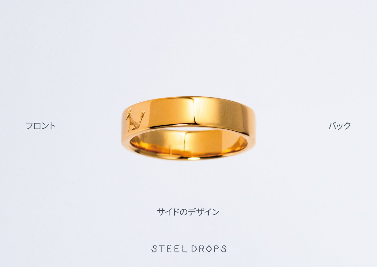 カラーゴールドHIEROGLYPH RING セト神 silver 18kgp 20号 リング