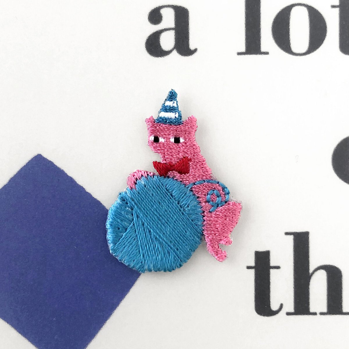 刺繍ワッペン「YARN BALL」 | BAD COMPANY_WORK