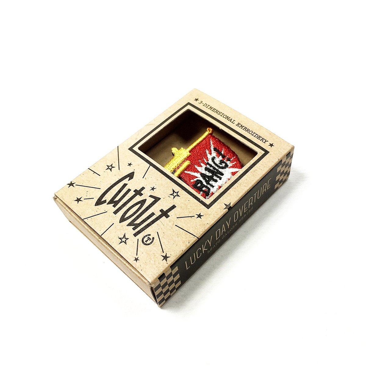 ピンズ３点 CUTOUT PINS / カットアウト・ピンズ 「BANG」 | BAD COMPANY_WORK