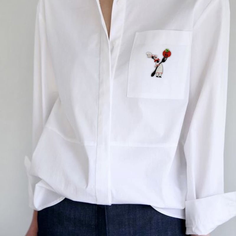 刺繍ワッペン「TOMATO」 | BAD COMPANY_WORK