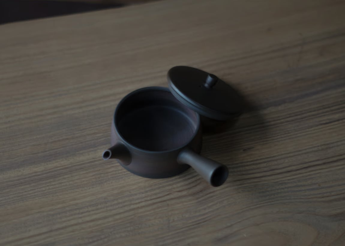 切立 印籠蓋 急須窯変 茶 | しばきり園