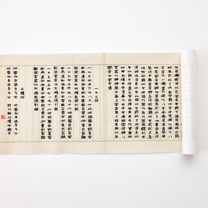 禊祓詞・大祓詞の宝塔巻物（中サイズ） 1812131 禊祓詞・大祓詞の宝塔巻物（中サイズ） 1812131 禊祓詞・大祓詞