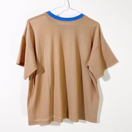 MIX MESH T-shirts small（ladiesM)