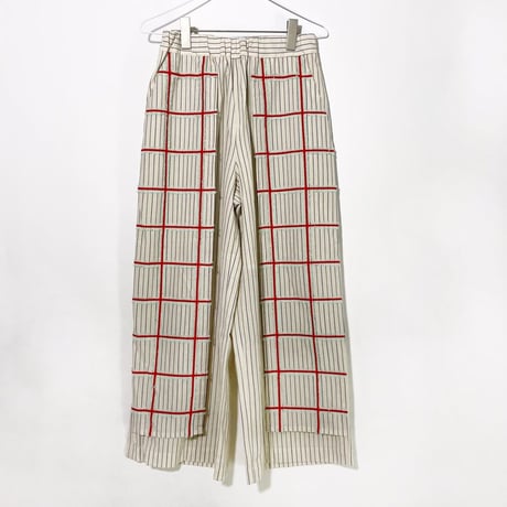 BLOCK PANTS S(ladiesM)