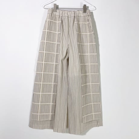 BLOCK PANTS S(ladiesM)