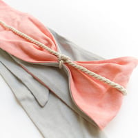 MESH HAIR BAND <ORANGE PINK>