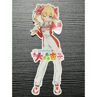 2025レーシング杏子BIGステッカー
