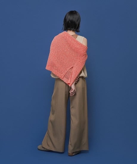 ネップメッシュニットTOPS  601461  / CYAN tokyo