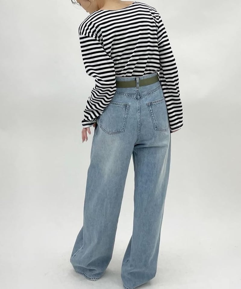 【アバクロ】90s クラッシュワイドデニム アバクロ】90s クラッシュワイドデニム