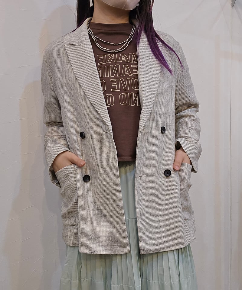 シアーツイードWジャケット 80267205 / Dignite Collier | CAL