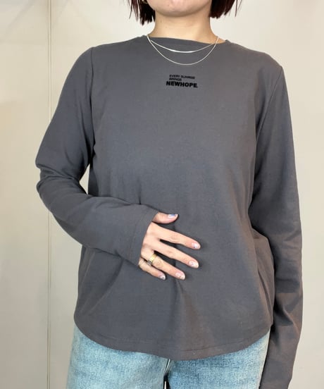 フロッキーロゴTシャツ7097 / hunch