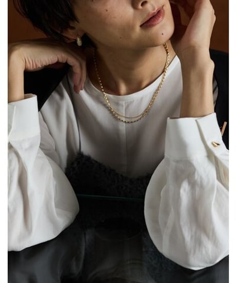 ﾛﾝｸﾞ2ﾁｪｰﾝﾏﾝﾃﾙﾈｯｸﾚｽ  0056-520SH / CHIGNON