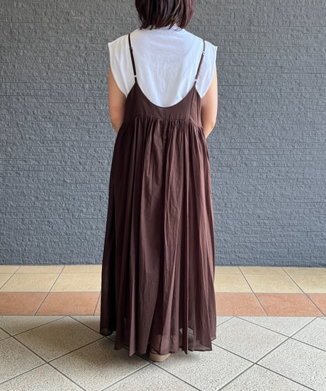 コットンボイルキャミワンピース85697/1CLOCHE