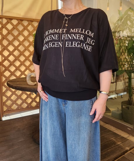 接触冷感Tシャツ 652-95015  / CYNICAL