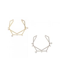 Layered pearl bangle 26A3-56  / Sea'dsMara