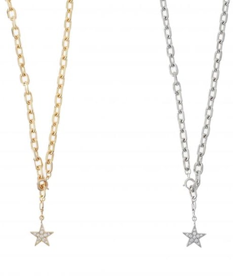 Twinkling star chain necklace