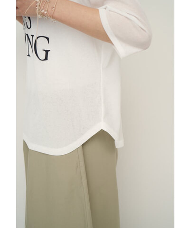 ｼｱｰﾘﾝｶﾞｰﾌﾟﾘﾝﾄTee 8462-405KK / CHIGNON | CALENDR