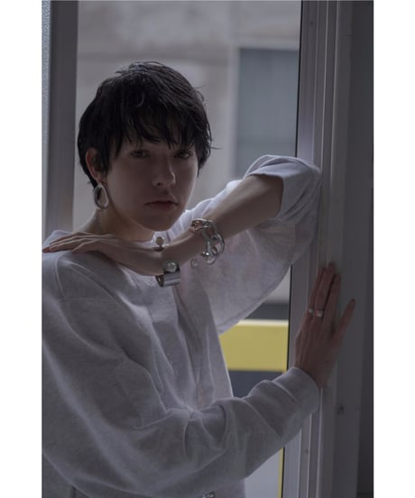 Cast chain earring / seadsmara