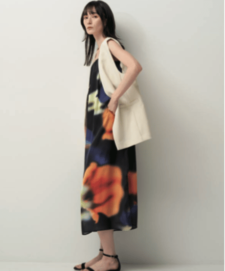 ﾌｫｸﾞﾌﾗﾜｰﾌﾟﾘﾝﾄOP 5563-622MK / CHIGNON