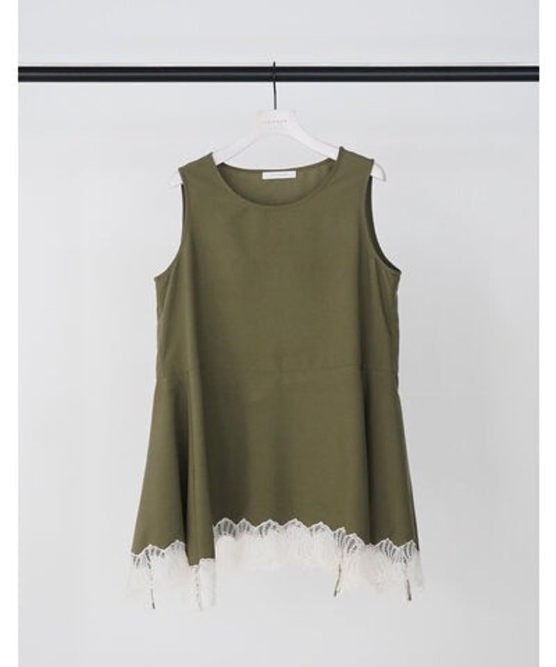 レースヘムサテンタンク/CHIGNON | CALENDRIER online store