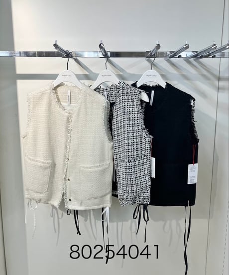 ディニテコリエ　ツィードベスト 楽天市場】【ラスト1点】【即納】Dignite collier