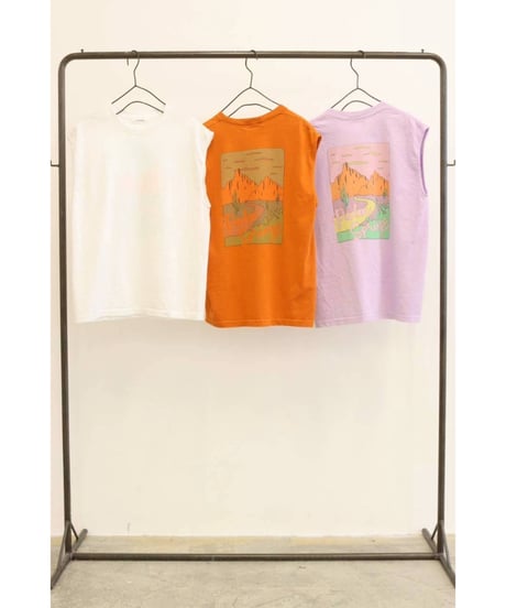 リメイク風ノースリーブT　8621011　 / LE MELANGE