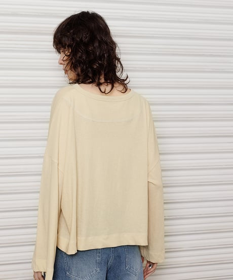 【YENN】WIDE SLEEVE LONG TEE