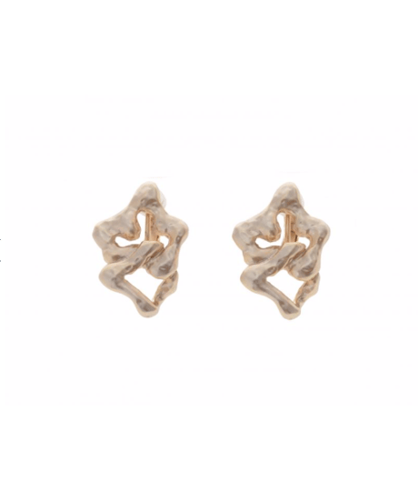Nature motif small earring 25A3-43E / seadsmara