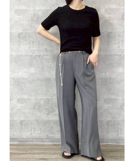 SHEER RIB TEE. 27262903  / ANNAKERRY