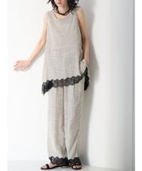 レーストリムドットタンクTOPS 1563-683NH　 / CHIGNON