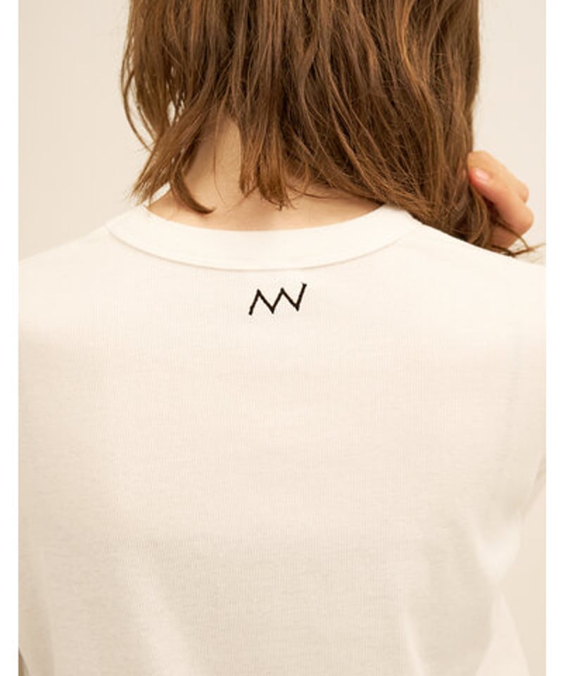 コットンリブロングTシャツ Y244-81090-4 / YENN | CALENDRIER