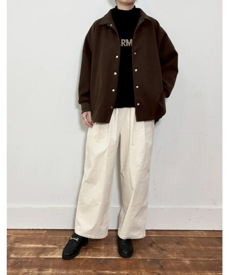 ライトメルトン シャツジャケット R553304 / Sirodelabonte | CALE