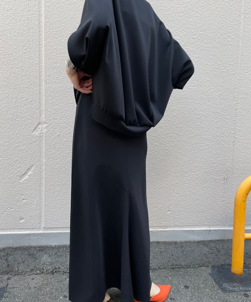 マットダブルニットバックフレアスカート/cafune | CALENDRIER  