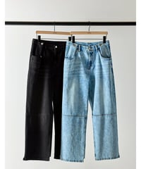 TUCK BELT DENIM PT　Y262-31064　 / YENN