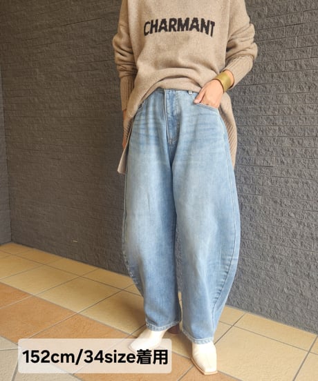 【即納】裏起毛モロッコデニム 68254602 / Anna Kerry