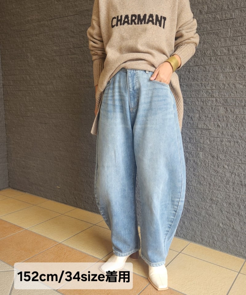 Anna Kerry ✨裏起毛モロッコデニム (34)68254602 即納】裏起毛モロッコデニム 68254602 / Anna Kerry | CALENDRI