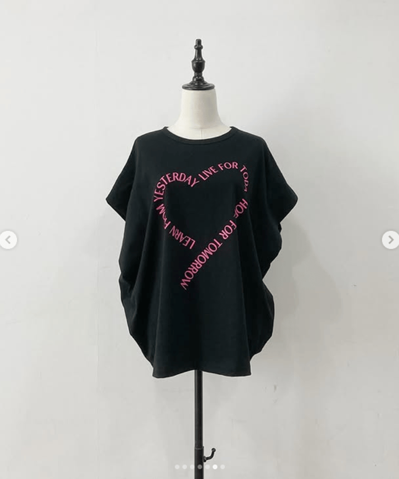 siro de labonte♥新品未使用 メッセージタックスリーブTシャツ siro la debonte メッセージタックスリーブTシャツ | LinoAnela