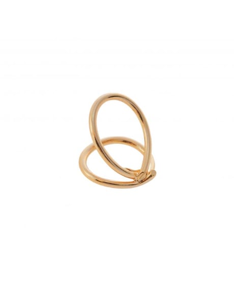 Overlap brass ring / Sea'ds Mara