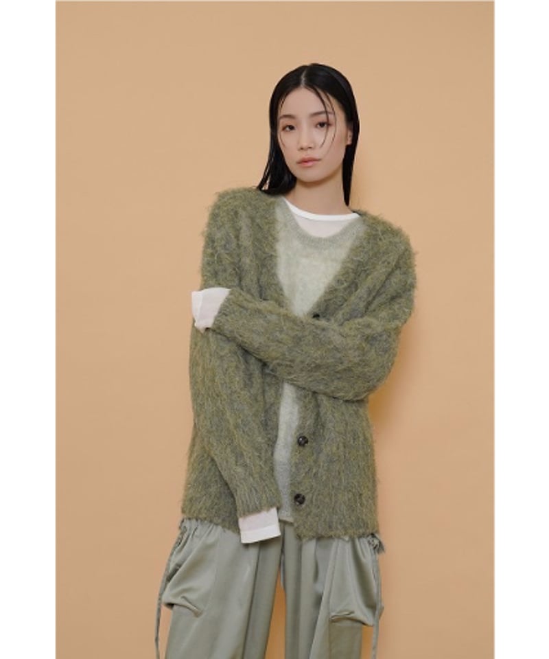 ロングシャギーカーデ / CYAN TOKYO | CALENDRIER online store ロングシャギーカーデ / CYAN TOKYO | CALENDRIER online store