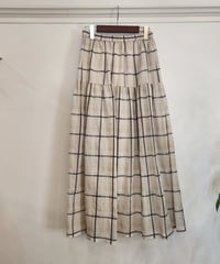 チェックスカート86006/ CLOCHE